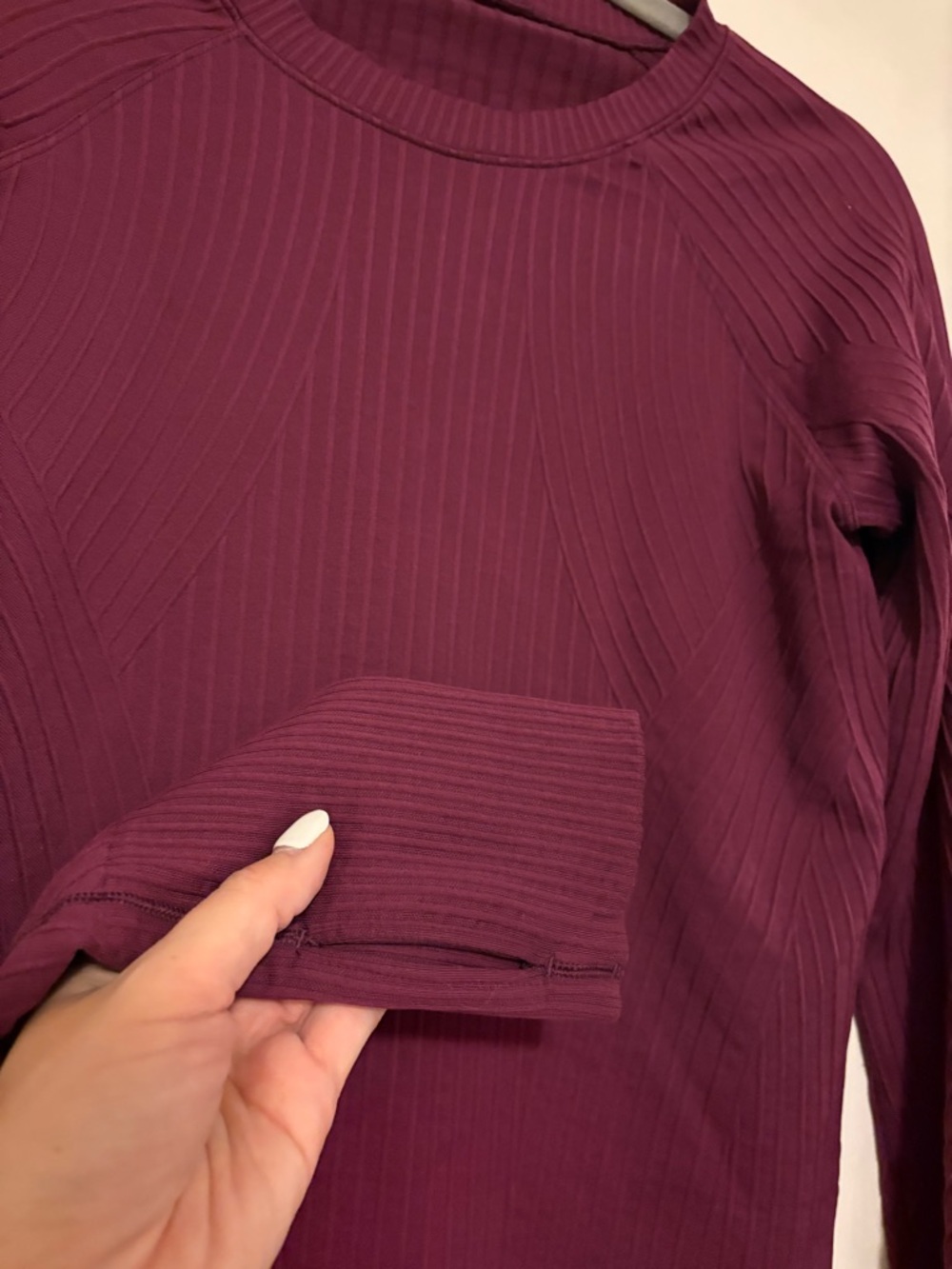 Lululemon Rest Less Variegated Ribbed Pullover - Picture 5 of 8